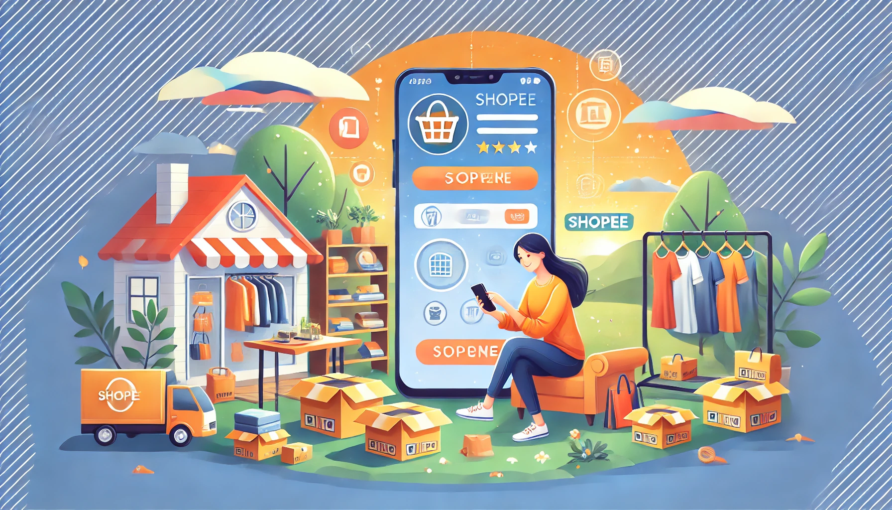cara jualan di shopee untuk pemula lewat hp