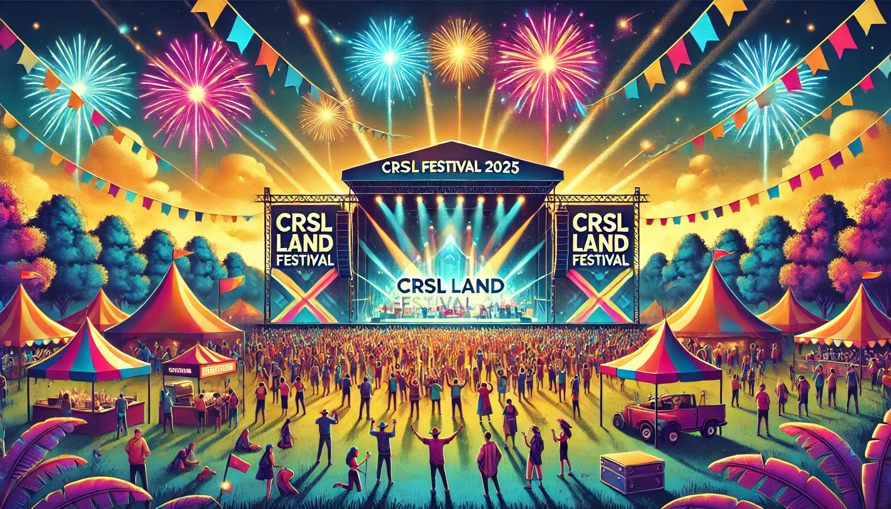 crsl land festival dimana