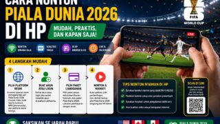 Cara Nonton Piala Dunia 2026 Di HP