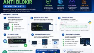 Cara Pasang Proxy Scraper
