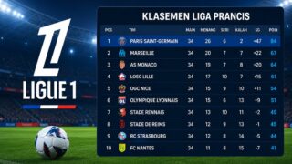 Klasemen Liga Prancis