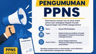 Pengumuman PPNS Mandiri