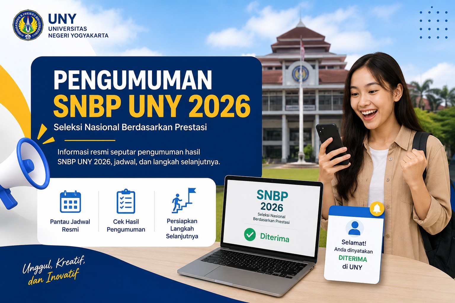 Pengumuman SNBP UNY
