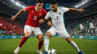Pertandingan Swiss vs Aljazair