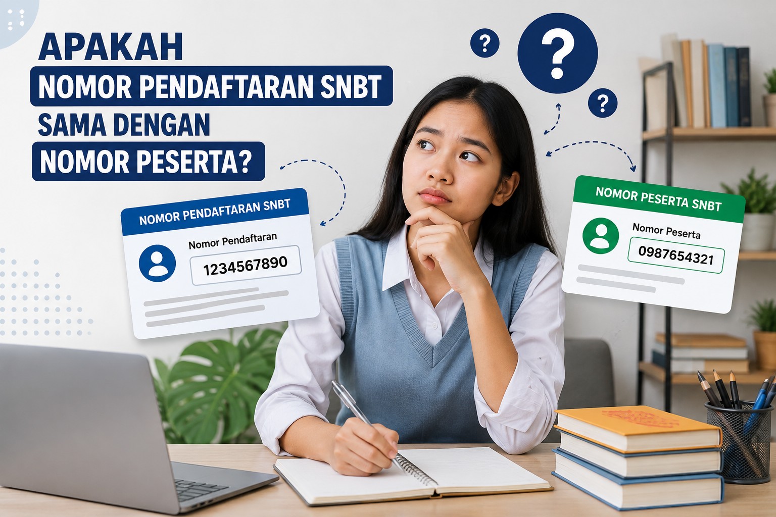 Nomor Pendaftaran SNBT Sama