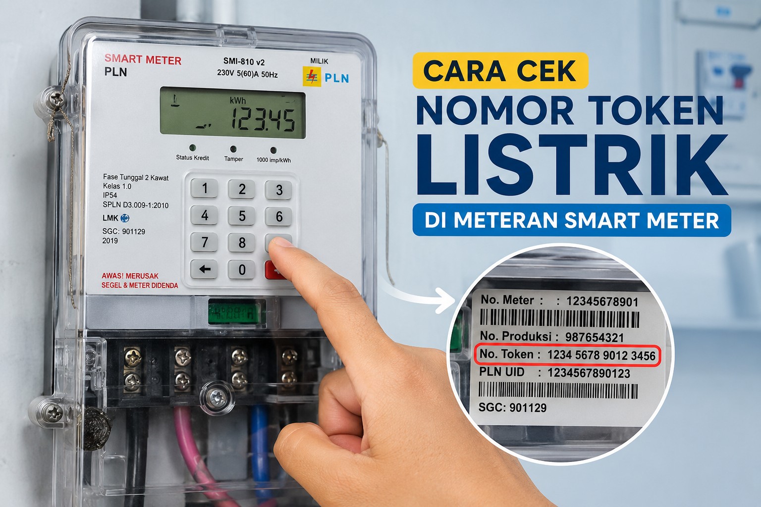Cara Cek Nomor Token Listrik