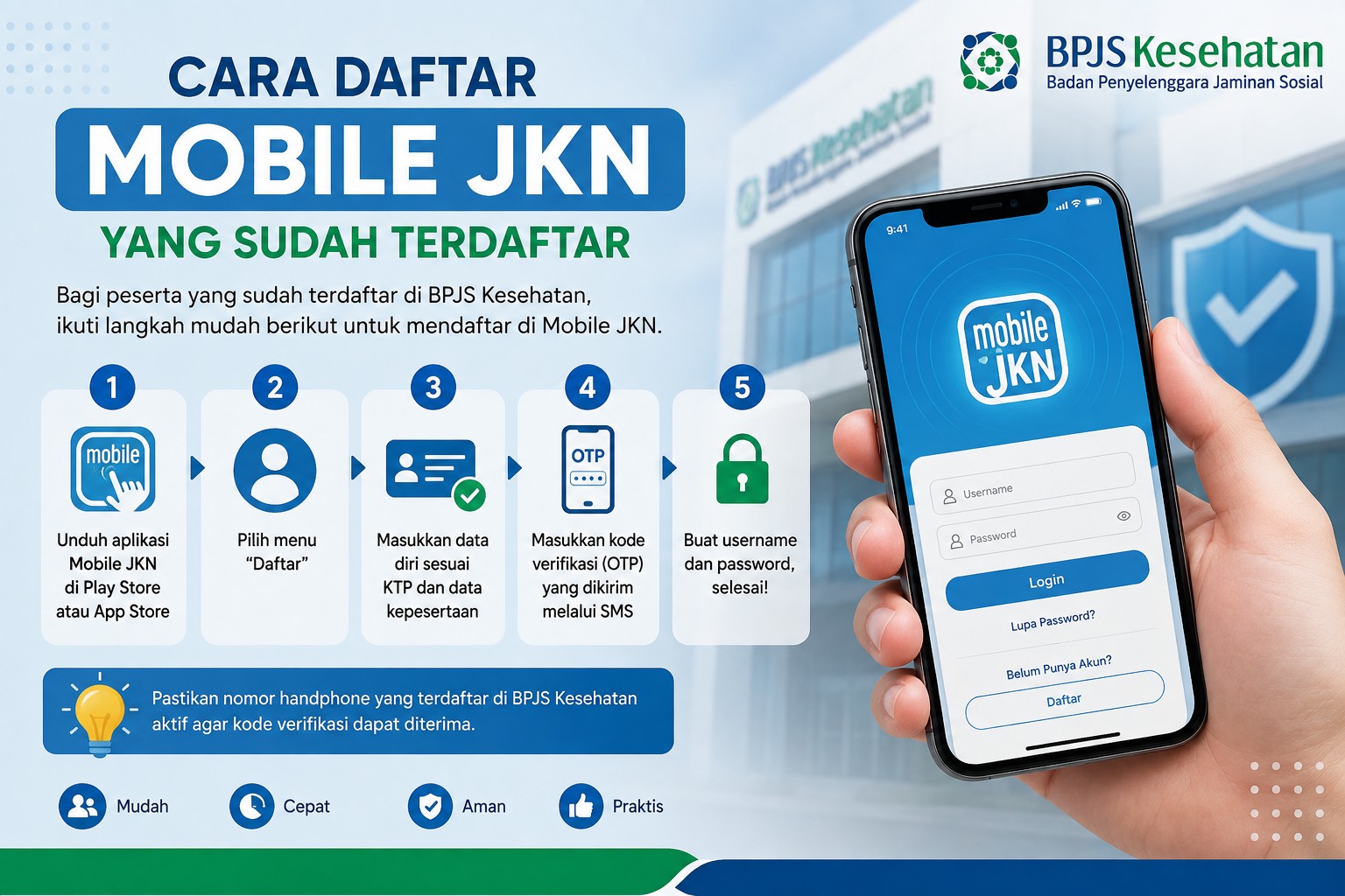 Cara Daftar Mobile JKN